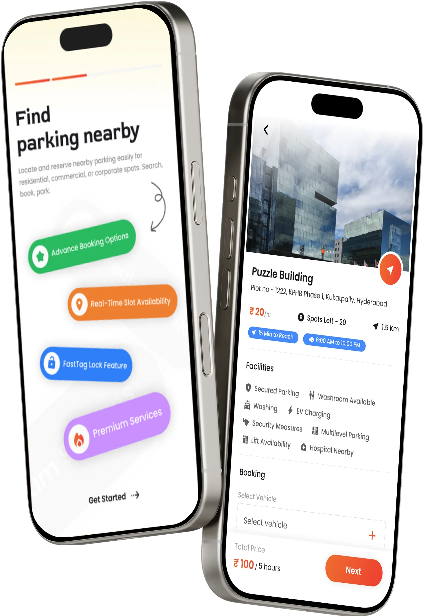 MaxPark Mobile App Preview