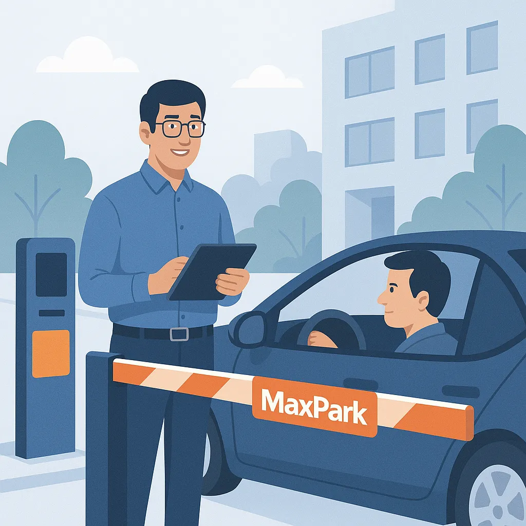 EasyParkAI Dashboard Interface